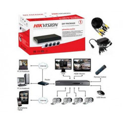 DS-J142I/7104HGHI-SH Комплект TurboHD видеонаблюдения Hikvision